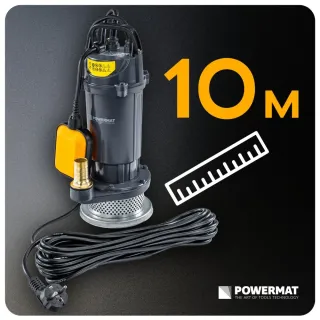 Потопяема помпа с поплавък за чиста и мръсна вода Powermat PM-PDWB-550TP/ 550W Потопяема помпа с поплавък за чиста и мръсна вода Powermat PM-PDWB-550TP/ 550W