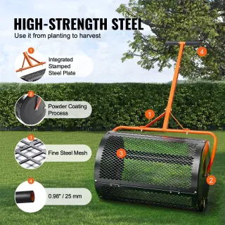 Валяк за разпръскване VEVOR GT02/ 60xФ40 см