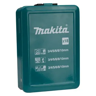 Комплект свредла и битове MAKITA B-53908/ 62 части