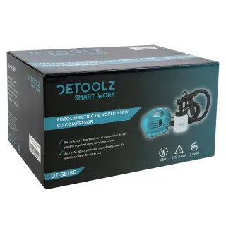Електрически пистолет за боядисване Detoolz DZ-SE180/ 650W Електрически пистолет за боядисване Detoolz DZ-SE180/ 650W