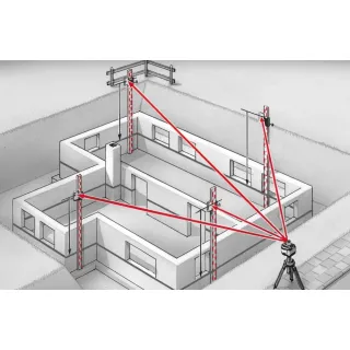 Ротационен лазерен нивелир Laserliner Quadrum DigiPlus 410 S Set 1 Ротационен лазерен нивелир Laserliner Quadrum DigiPlus 410 S Set 1