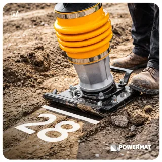 Бензинова трамбовка Powermat PM-SUS-80TLC/ 6.5 к.с./ 13kN