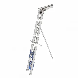 Подемник за строителни материали GEDA 200 STANDARD/ 13,5 м/ 1000W