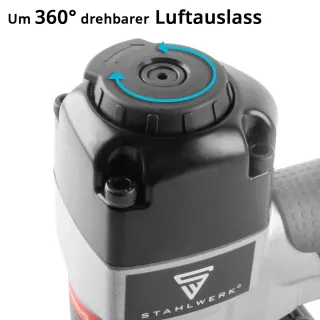Пневматичен такер 2 в 1 STAHLWERK DN-50 ST/ 5-7bar