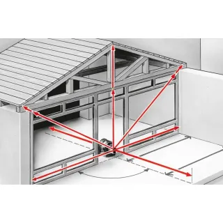 Ротационен лазерен нивелир Laserliner Quadrum OneTouch M350 S
