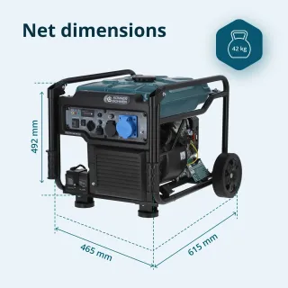 Инверторен бензинов генератор KOENNER-SOEHNEN KS 6500iE/ 6.5 kW/ 230V/ 17л Инверторен бензинов генератор KOENNER-SOEHNEN KS 6500iE/ 6.5 kW/ 230V/ 17л