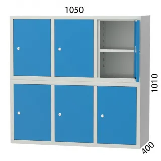 Гардероб с 6 отделения KOCEL - 6061