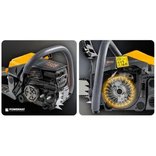 Бензинов верижен трион Powermat PM-PSP-6HP-PRO/ 6 к.с. Бензинов верижен трион Powermat PM-PSP-6HP-PRO/ 6 к.с.