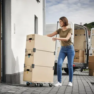 Багажна количка Wolfcraft FT 300/ 250 кг