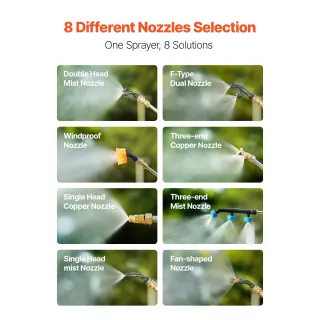 Акумулаторна гръбна пръскачка VEVOR XF-16M15A-US/ 18V/ 4Ah