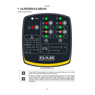 Електронно табло за защита и управление DAB E-BOX PLUS/ 5.5 kW