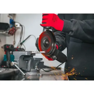 Електрически ъглошлайф + 10 бр. дискове RED TECHNIC RTSZK0013/ 1,3kW