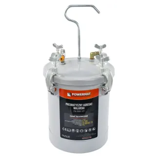 Пневматичен агрегат за боядисване Powermat PM-PAM-10T/ 10 л Пневматичен агрегат за боядисване Powermat PM-PAM-10T/ 10 л