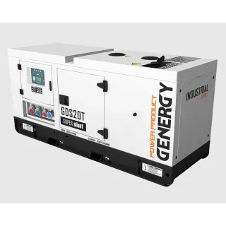 Авариен дизелов генератор Genergy GDS20T/ 20kVA/ 400V/ 85 л
