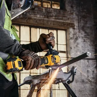 Акумулаторен ъглошлайф DeWALT DCG409VSNT-XJ/ 18V/ 125 мм