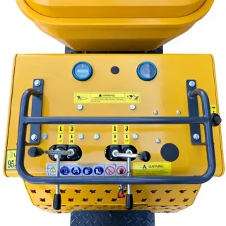 Верижен мини дъмпер с реверсивна кофа CIMEX WB-1200R/ 1200 кг/ 15 к.с.