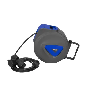 Макара с електрически кабел KraftDele KD4047/ 20 м