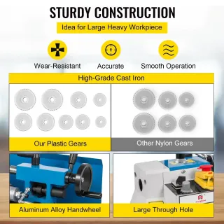 Струг за метал VEVOR JSMNCC7X14-550W01V2/ 550W