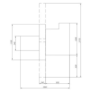 Комбинирана 5 операционна машина CORMAK CMS260/ 2.2 kW Комбинирана 5 операционна машина CORMAK CMS260/ 2.2 kW