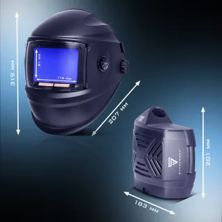 Автоматична заваръчна маска 3 в 1 STAHLWERK BOOSTER AIR / DIN 13 Автоматична заваръчна маска 3 в 1 STAHLWERK BOOSTER AIR / DIN 13