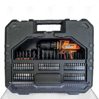 Акумулаторен винтоверт с аксесоари Premium 49801/ 20V/ 2 Ah