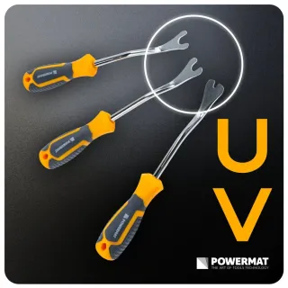 Комплект инструменти за автомобилни щипки и кори Powermat PM-ZSTS-6ZN/ 6 бр. Комплект инструменти за автомобилни щипки и кори Powermat PM-ZSTS-6ZN/ 6 бр.
