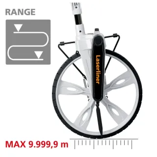 Измервателно колело Laserliner RollPilot S12/ 0-9999.9 м