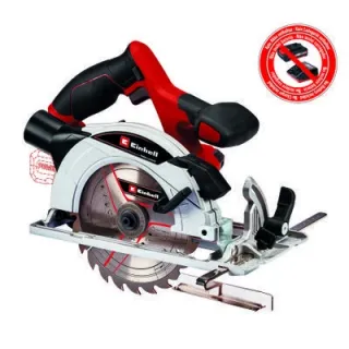 Акумулаторен ръчен циркуляр Einhell TE-CS18/165-1 Li-Solo, 18 V