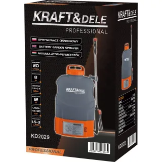 Акумулаторна пръскачка KraftDele KD2029/ 12V/ 20 л Акумулаторна пръскачка KraftDele KD2029/ 12V/ 20 л