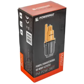 Потопяема мембранна помпа за чиста вода Powermat PM-PDW-280T/ 280W