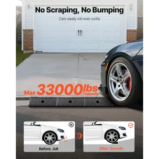 Гумена бордюрна рампа VEVOR 38659LG3 / 2бр./ 15т