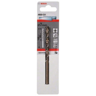Свредло HSS-Co DIN 338 за метал на Bosch 7.0 mm