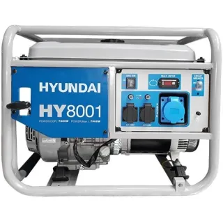 Бензинов генератор за ток HYUNDAI HY 8001/230V/ 8 kW/ 25л