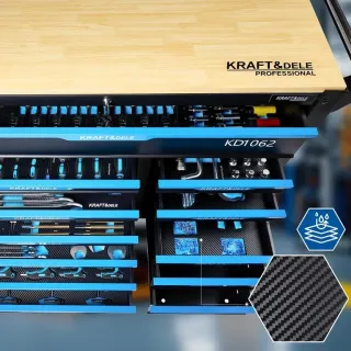 Количка с инструменти KraftDele KD1062/ 501 части