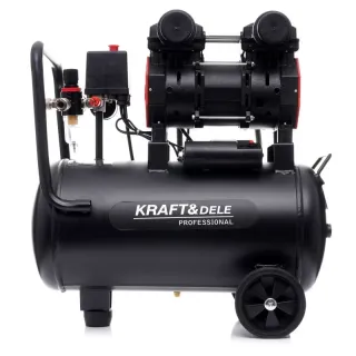 Безмаслен компресор KraftDele KD1385/ 1390W - 24л 