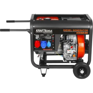 Дизелов генератор KraftDele KD3245/ 8kW/ 230V/ 400V/ 12,5 л