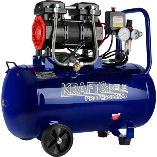 Безмаслен компресор KraftDele KD4052/ 1500W/ 230V/ 50л