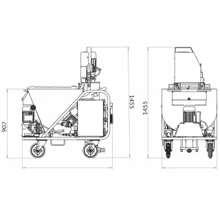 Машина за мазилки IMER Koine 4 EVO/ 400V