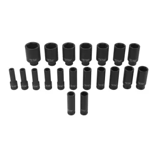 Комплект удължени ударни вложки KraftDele KD11794/ 20 броя