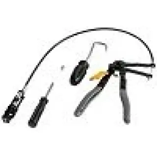 Комплектът клещи за пружинни скоби с жило Powermat PM-SDOZ-9T/ 9 части