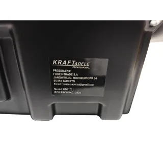 Газов калорифер KraftDele KD11701/ 40 kW/ 650 m³/h, с LED дисплей