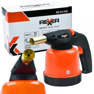 Пиезоелектрическа газова горелка REXXER RB-04-090/ 1700 W Пиезоелектрическа газова горелка REXXER RB-04-090/ 1700 W