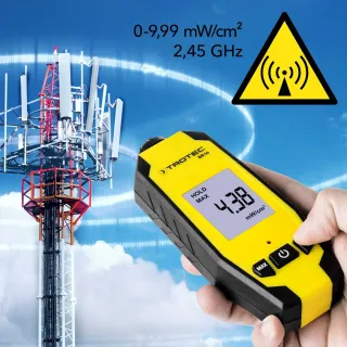 Уред за измерване на микровълни Trotec BR16/ 5 mW/cm² Уред за измерване на микровълни Trotec BR16/ 5 mW/cm²