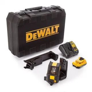 Линеен лазерен нивелир DeWALT DCE088D1G, 30 м , 0,3 мм