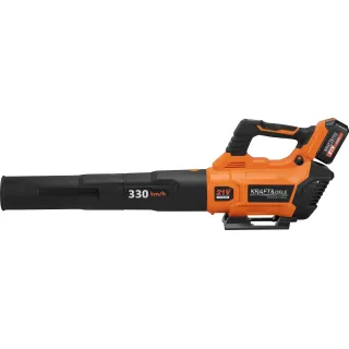 Акумулаторна духалка за листа KraftDele KD3446/ 21V/ 2x4Ah Акумулаторна духалка за листа KraftDele KD3446/ 21V/ 2x4Ah