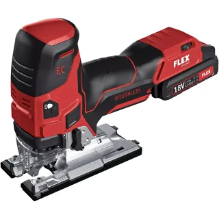 Акумулаторен прободен трион FLEX JS 18.0-EC/5.0 Set/ 18V/ 2х5Ah