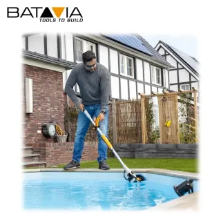 Акумулаторна почистваща машина BATAVIA Twinbrush/ 18V/ 2Ah