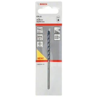 Свредлo за бетон CYL-5 на Bosch 3.0 mm