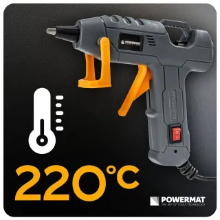 Пистолет за горещо лепене POWERMAT PM-PDK-100T/ 100W