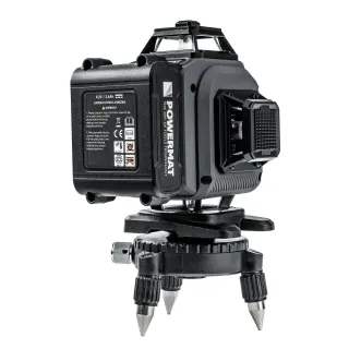 Лазерен нивелир със зелен лъч Powermat PM-PLK-4DM3/ 40 м